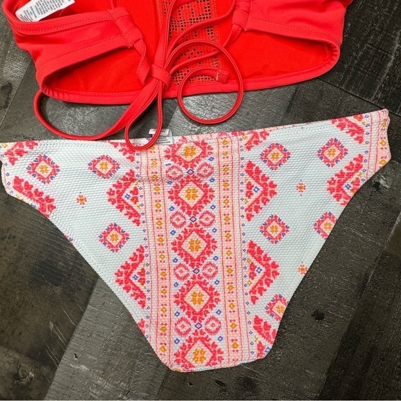 NWT Aerie High Neck Bikini Set size Small - Picture 5 of 9